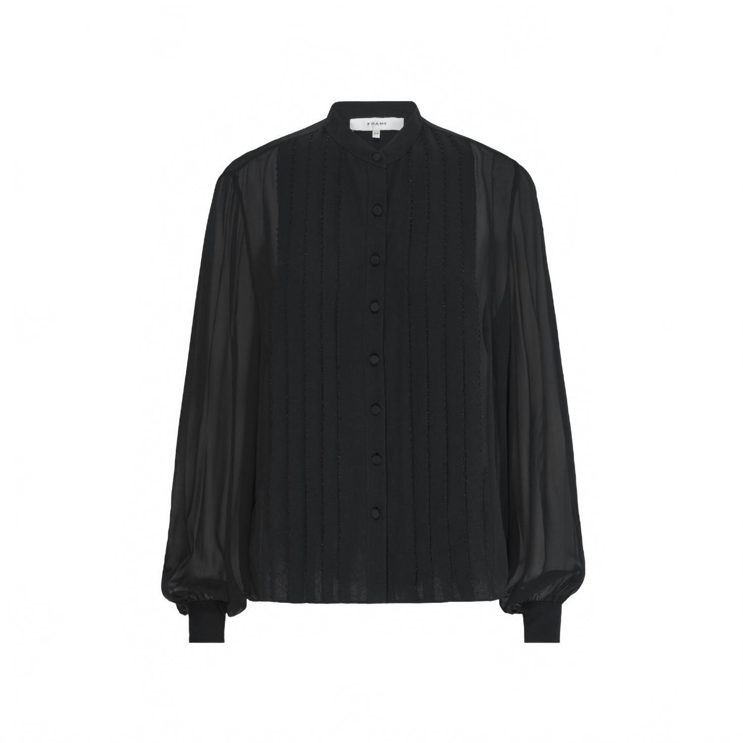 New Frame Women's Inez Blouse In Black
